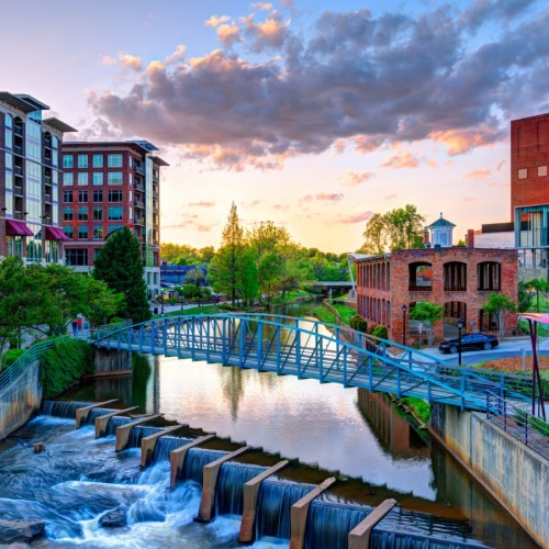 falls park in downtown greenville Falls park in downtown greenville